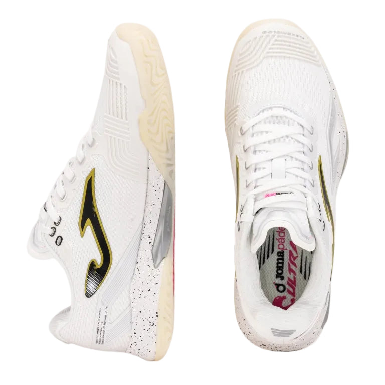 Women's Joma Ultra Light Padel Shoes (White) - Padelspeed - UK padel and racket sports shop (Shoes and accessories, Shoes)