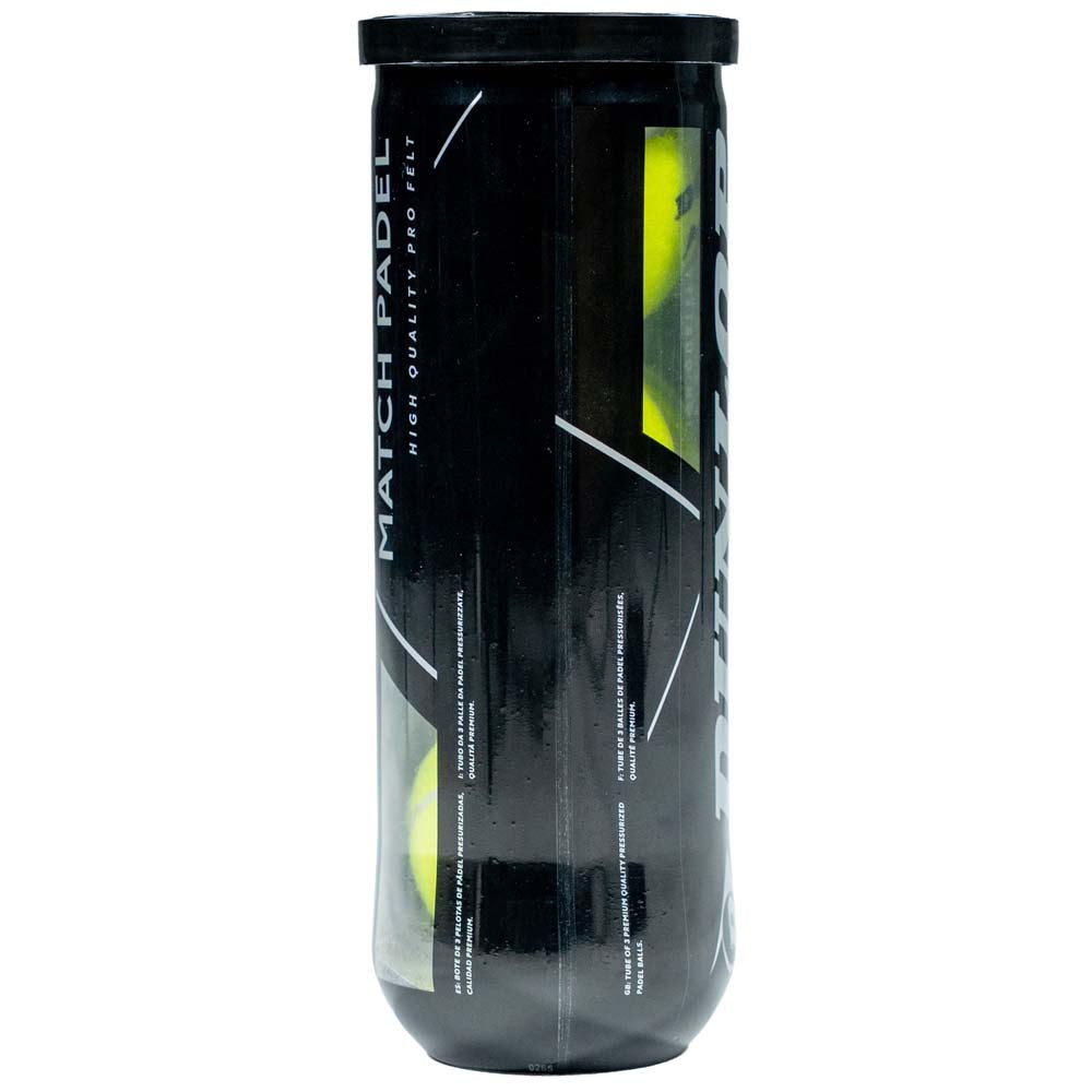 Padel Balls Dunlop Match Box of 24 Tubes (72 Balls)