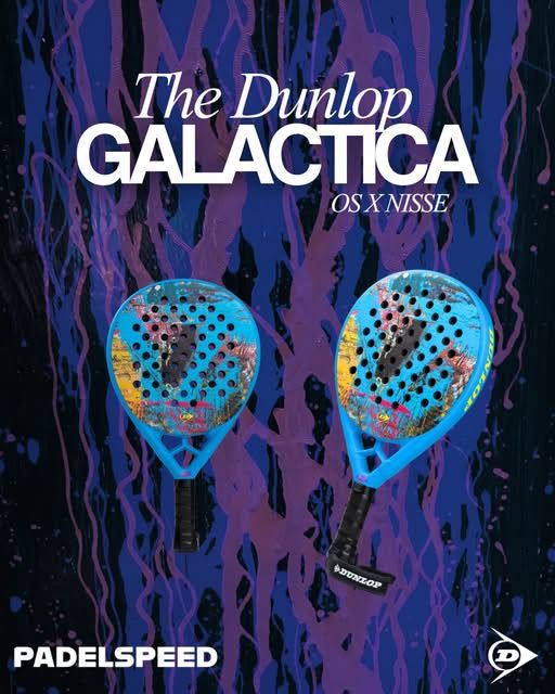 Padel Racket Dunlop Galactica OS Nisse (Limited Edition)