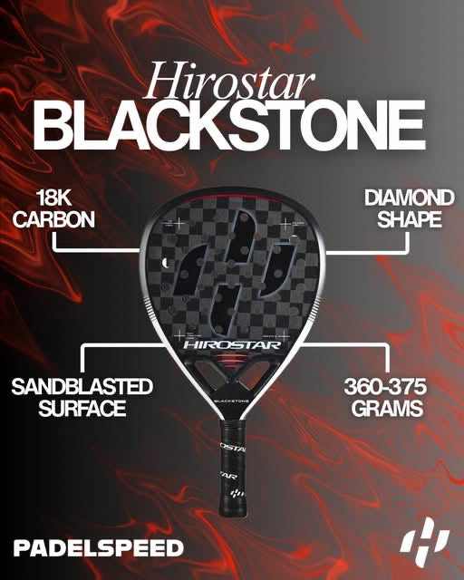 Padel Racket Hirostar Blackstone