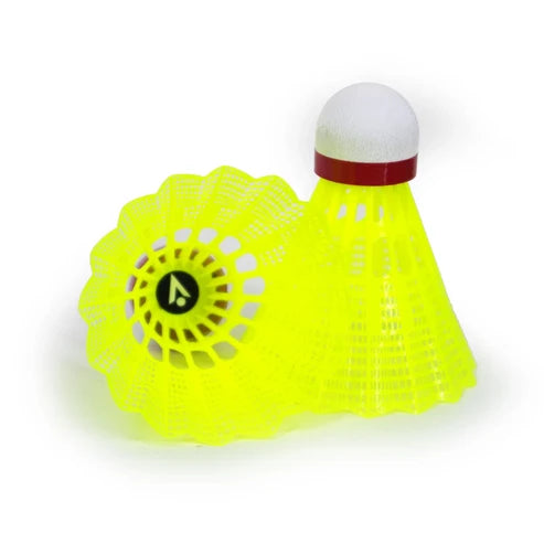 Karakal Red Fast National Badminton Shuttlecocks (Yellow, Pack of Six) - Padelspeed - UK padel and racket sports shop ()