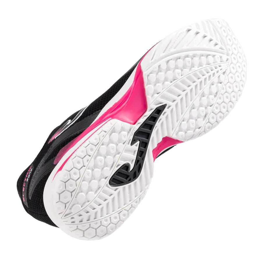 Women's Joma Electric Hard Court Tennis Shoes (Black) - Padelspeed - UK padel and racket sports shop (Shoes and accessories, Shoes)