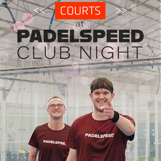 Padelspeed Club Night (Saturday 11th October 2025, courts available from 5.30pm)