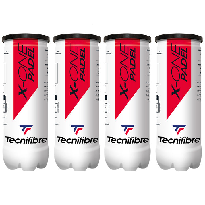 Padel Balls Tecnifibre X-One (Dozen) - Padelspeed - UK padel and racket sports shop (Sports and outdoors, Paddle tennis)