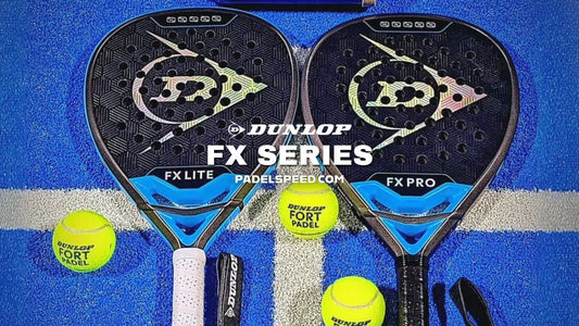 The New Dunlop FX Range of Padel Rackets 2026