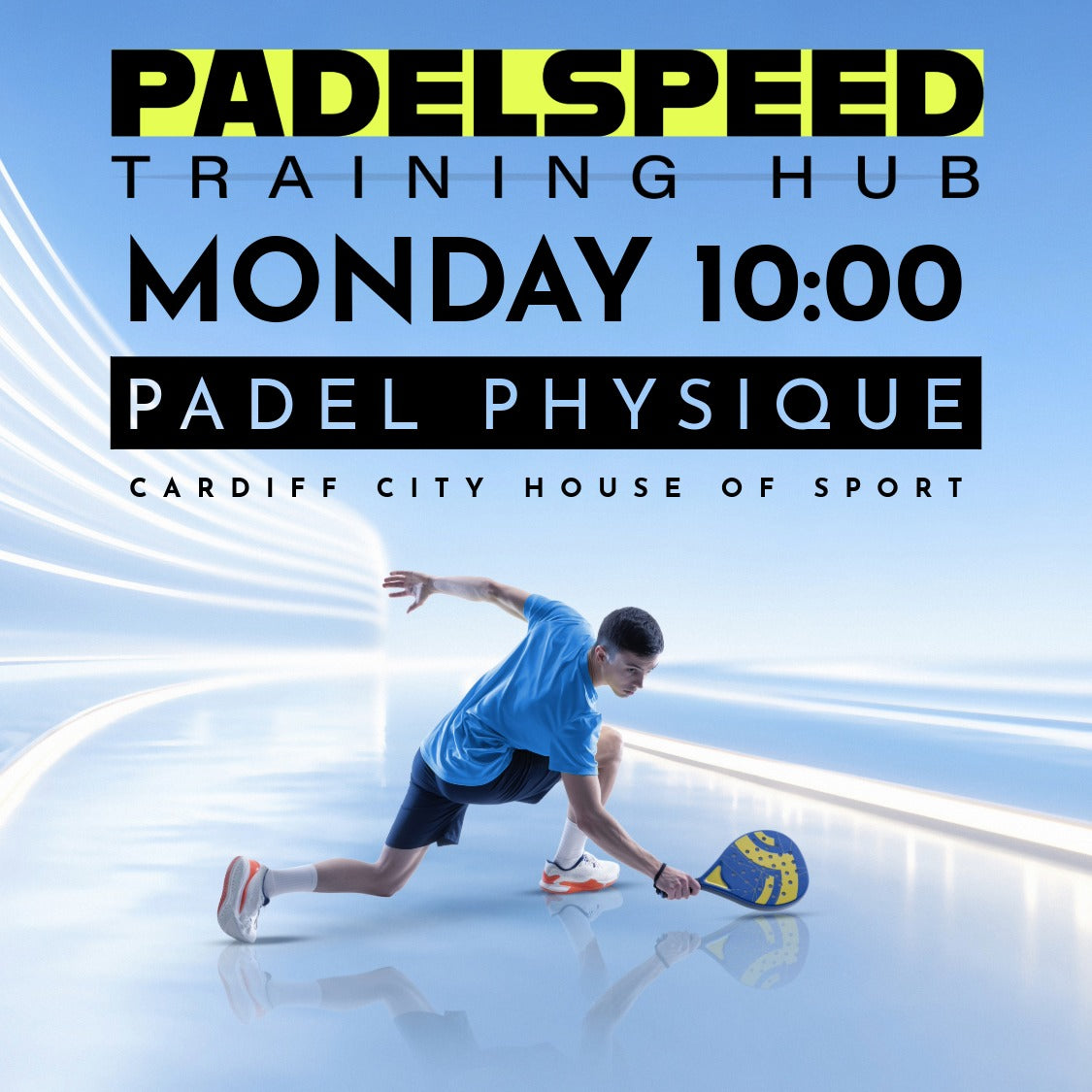 Padelspeed Training Hub: Padel Physique, Monday 10am (Cardiff) - Padelspeed - UK padel and racket sports shop (Sports and outdoors, Paddle tennis)