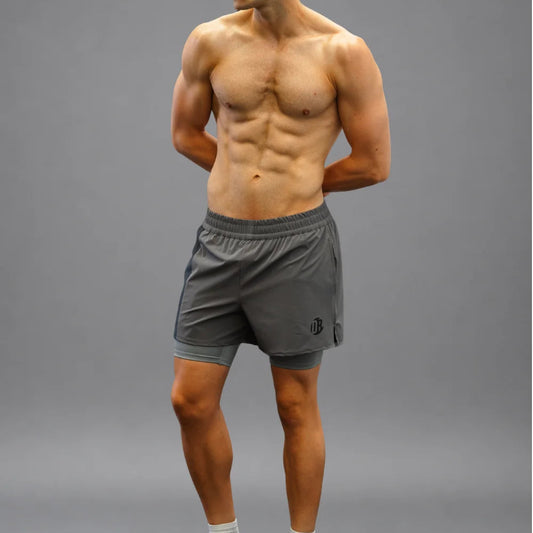 Men's Drybreak Advanced Stone Shorts (Right) - Padelspeed - UK padel and racket sports shop ()