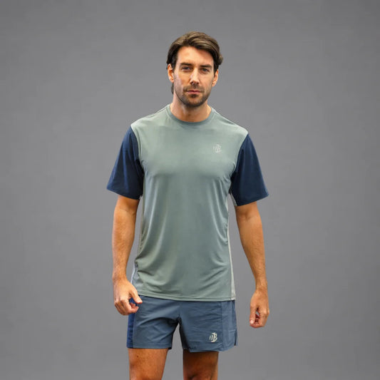 Men's Drybreak Classic Blue T-Shirt - Padelspeed - UK padel and racket sports shop ()