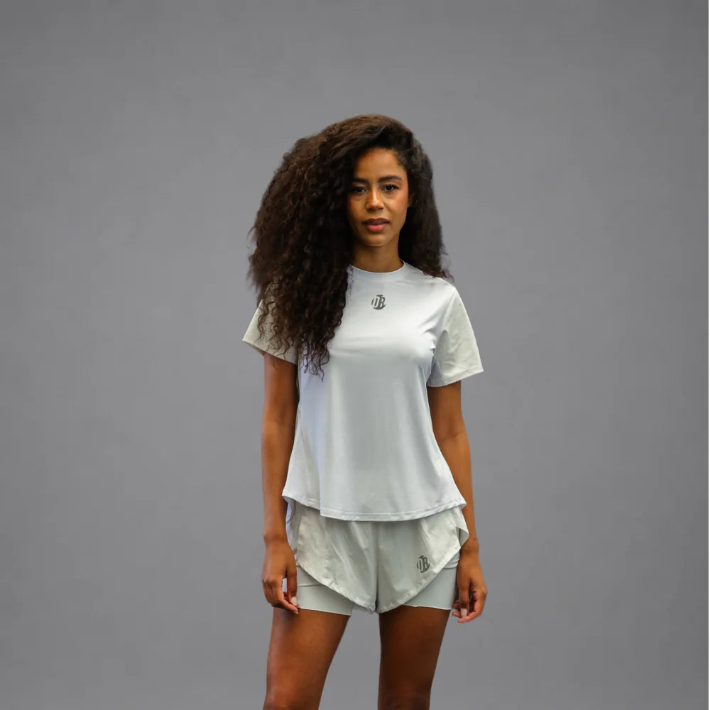 Women's Drybreak Classic White T-Shirt - Padelspeed - UK padel and racket sports shop ()