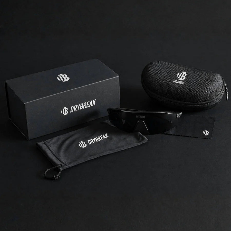Drybreak Provision Padel Glasses Onyx - Padelspeed - UK padel and racket sports shop (Sports and outdoors, Fitness and exercise)
