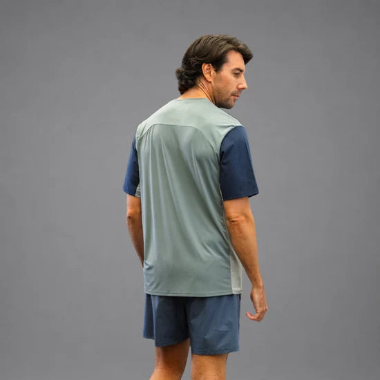Men's Drybreak Classic Blue T-Shirt - Padelspeed - UK padel and racket sports shop ()