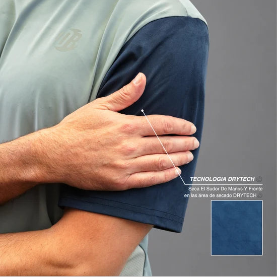 Men's Drybreak Classic Blue T-Shirt - Padelspeed - UK padel and racket sports shop ()