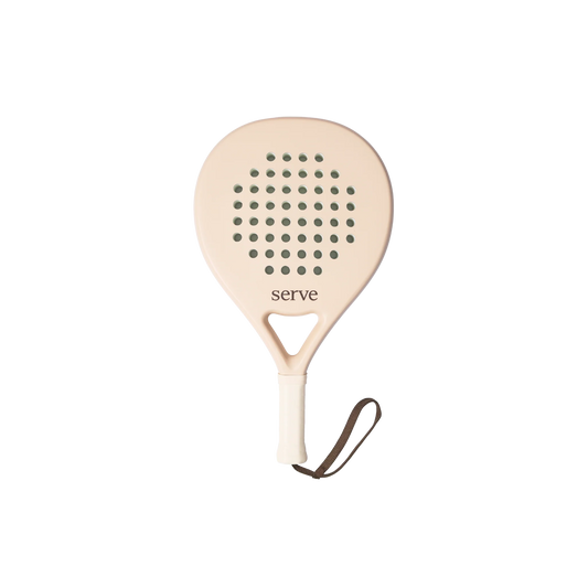 Raquetes de Padel de Serviço Bege Clássico