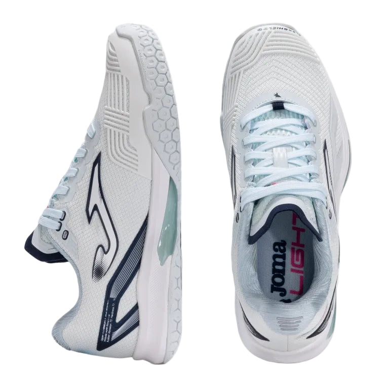 Women's Joma Electric Shoes (Turquoise) - Padelspeed - UK padel and racket sports shop (Shoes and accessories, Shoes)