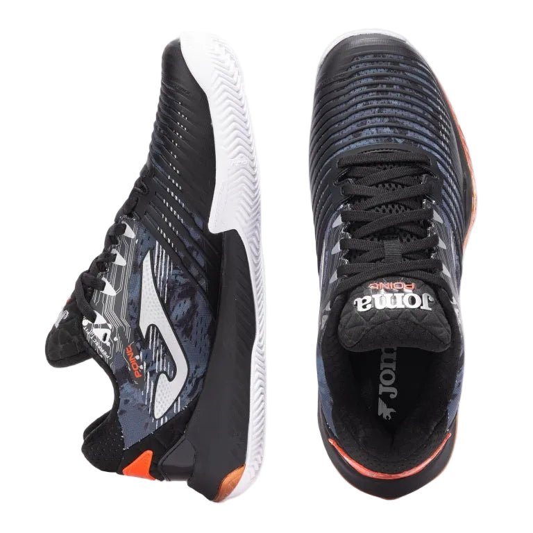 Men's Joma Point Tennis Shoes (Black) - Padelspeed - UK padel and racket sports shop (Shoes and accessories, Shoes)