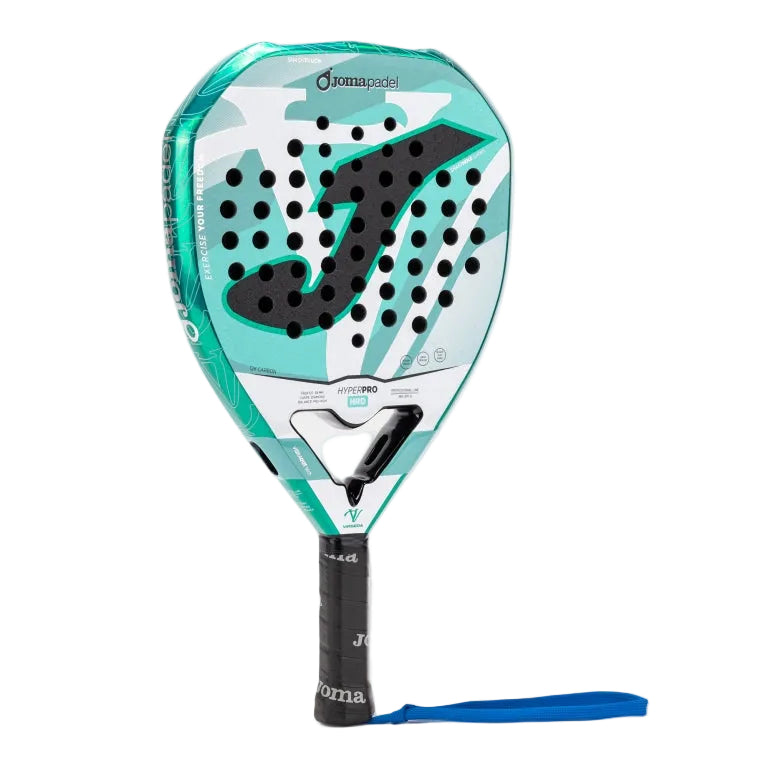 Padel Racket Joma Hyper Pro Hard by Vero Virseda (Green/White) - Padelspeed - UK padel and racket sports shop (Sports and outdoors, Paddle tennis)