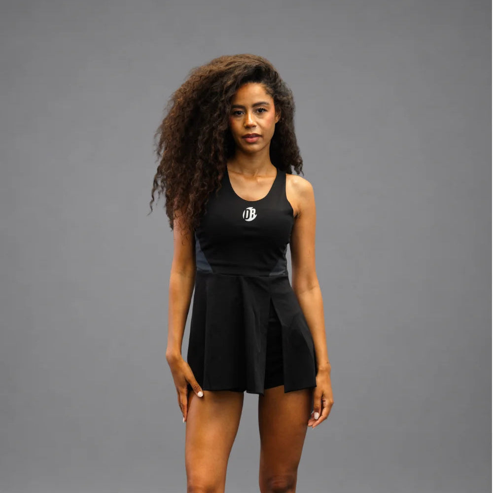Women's Drybreak Dress Black - Padelspeed - UK padel and racket sports shop ()