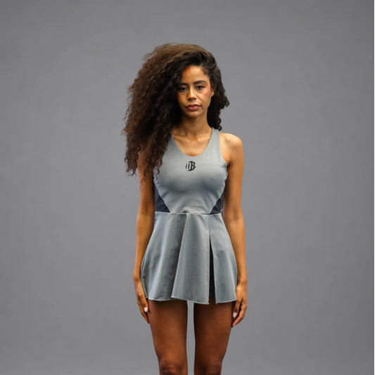 Women's Drybreak Dress Grey - Padelspeed - UK padel and racket sports shop ()