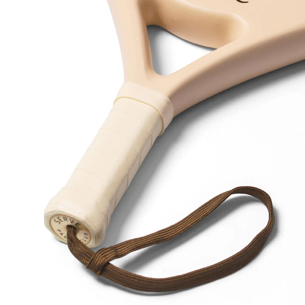 Padel Racket Serve Classic Beige - Padelspeed - UK padel and racket sports shop (Sports and outdoors, Paddle tennis)
