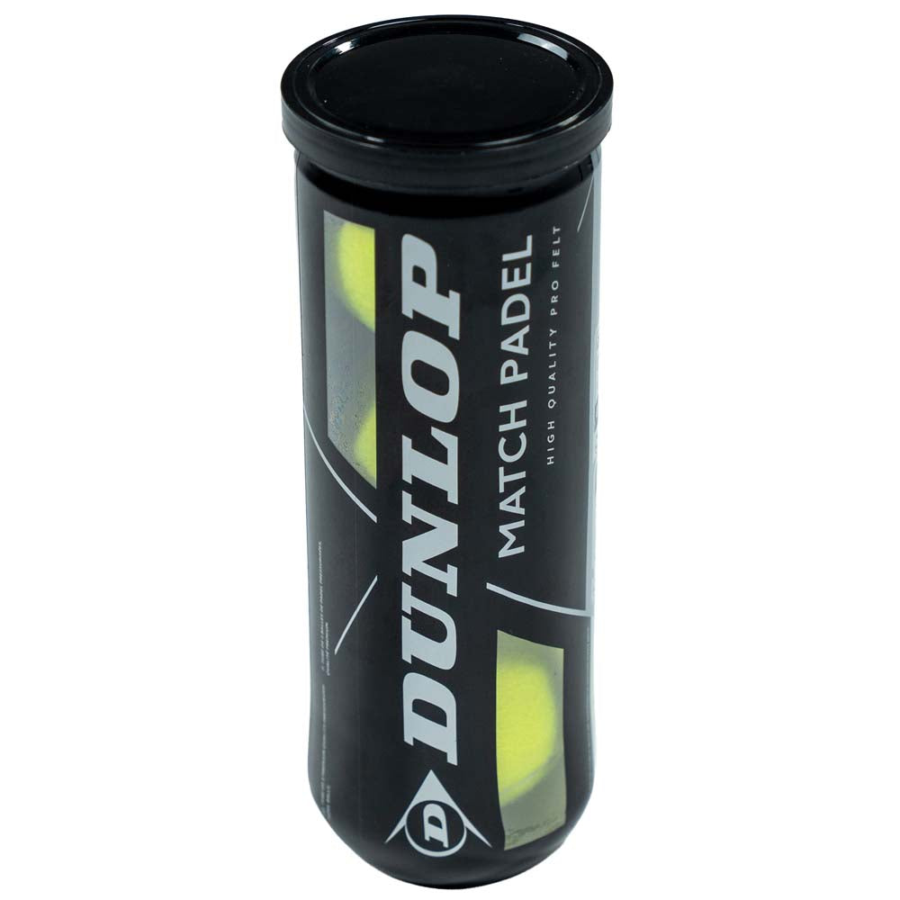 Padel Balls Dunlop Match Box of 24 Tubes (72 Balls)