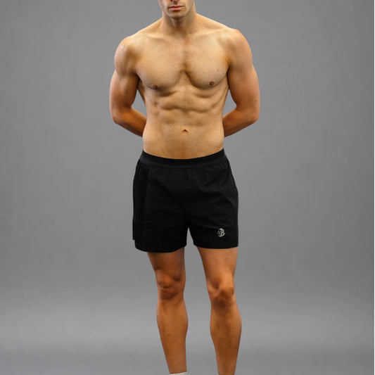 Men's Drybreak Black Shorts (Right) - Padelspeed - UK padel and racket sports shop ()