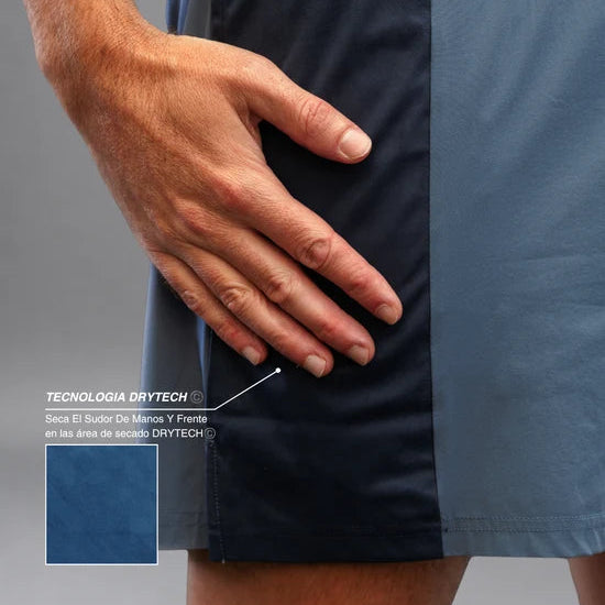 Men's Drybreak Blue Shorts (Right) - Padelspeed - UK padel and racket sports shop ()