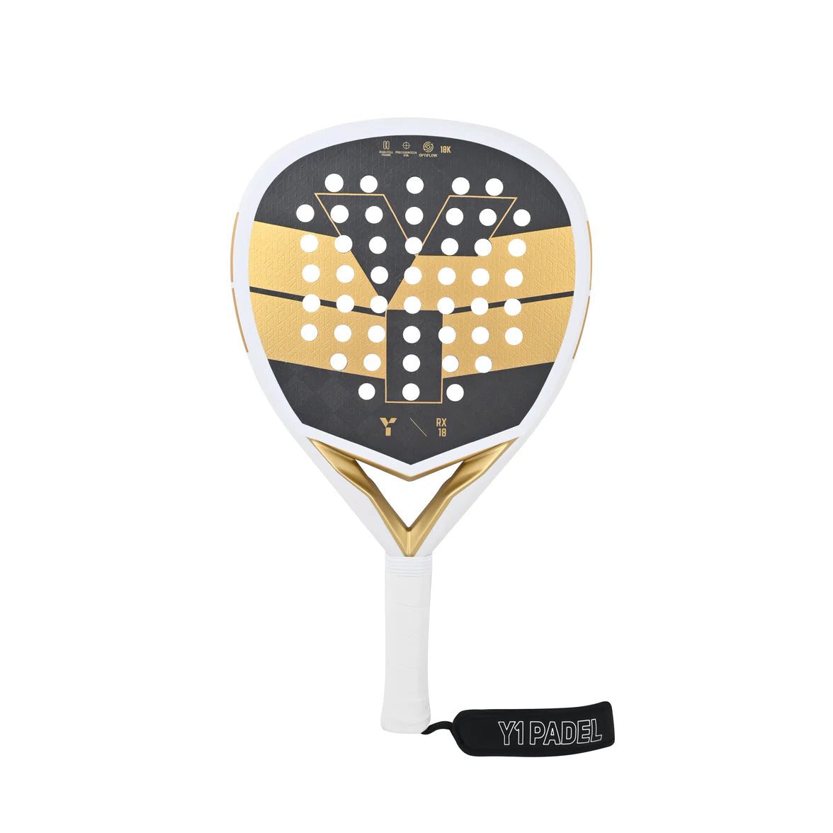 Padel Racket Y1 RX18 - Padelspeed - UK padel and racket sports shop (Sports and outdoors, Paddle tennis)