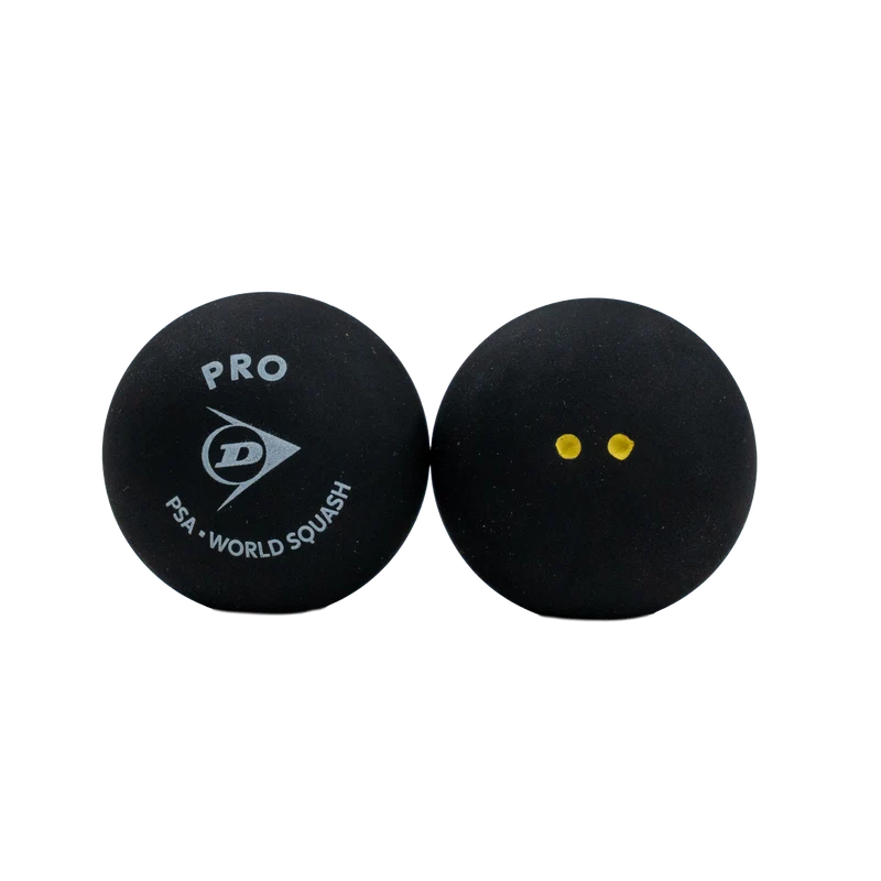 Dunlop Pro Double Yellow Dot Squash Balls (1 Dozen Box) - Padelspeed - UK padel and racket sports shop (Sports & Outdoors)