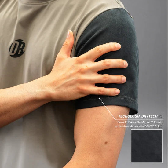 Men's Drybreak Advanced Coffee T-Shirt - Padelspeed - UK padel and racket sports shop ()