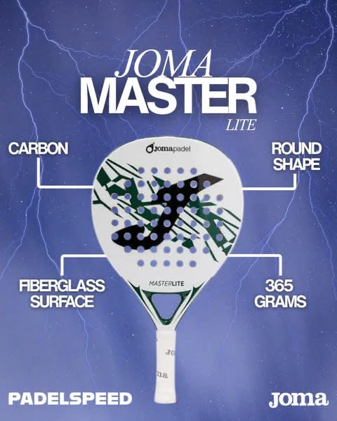Padel Racket Joma Master White/Blue (2026)