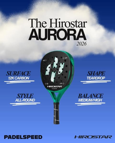 Padel Racket Hirostar Aurora (2026)