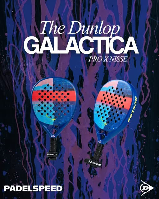 Pala de Pádel Dunlop Galactica Pro Nisse (Edición Limitada)