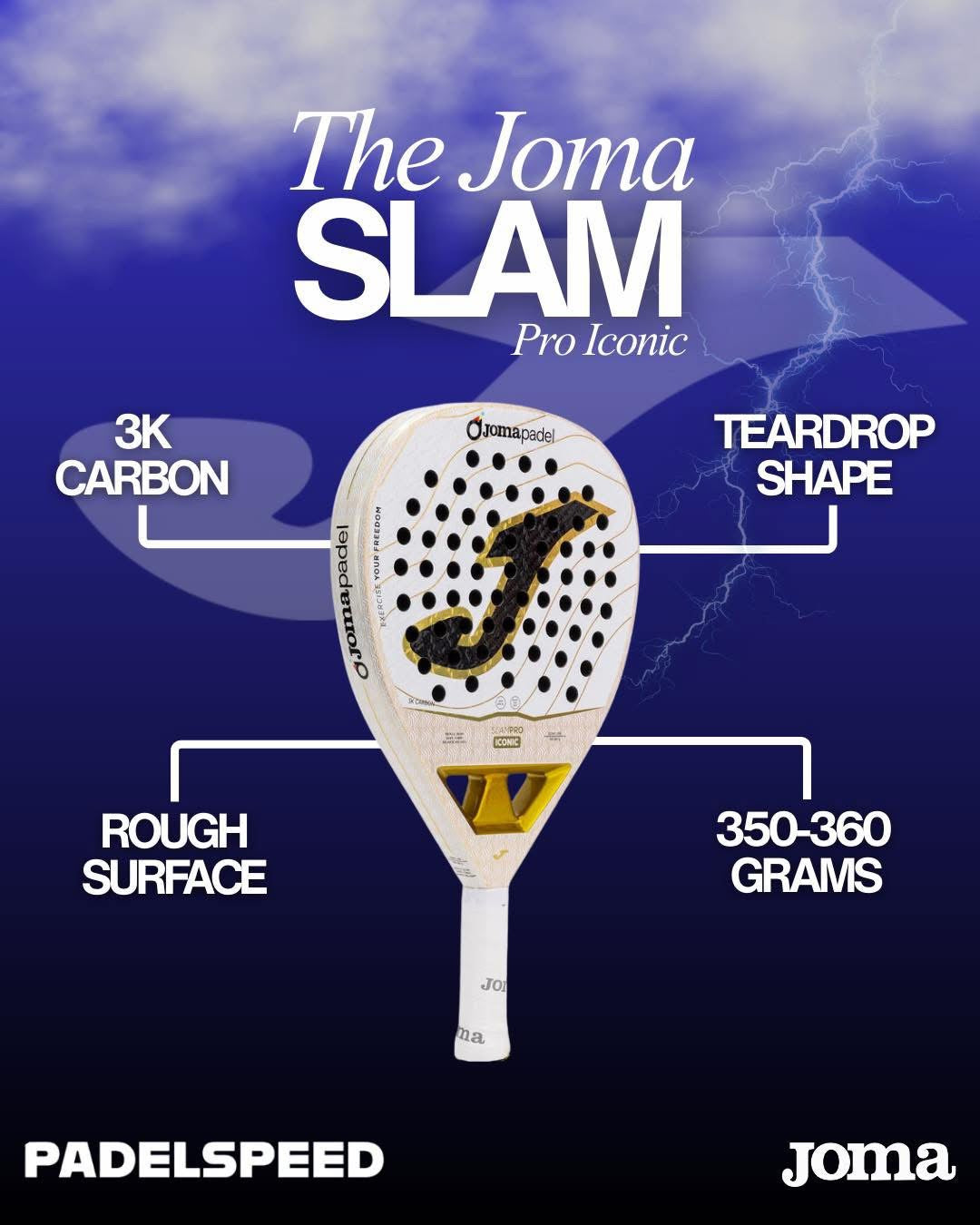 Padel Racket Joma Slam Pro Iconic (2026)