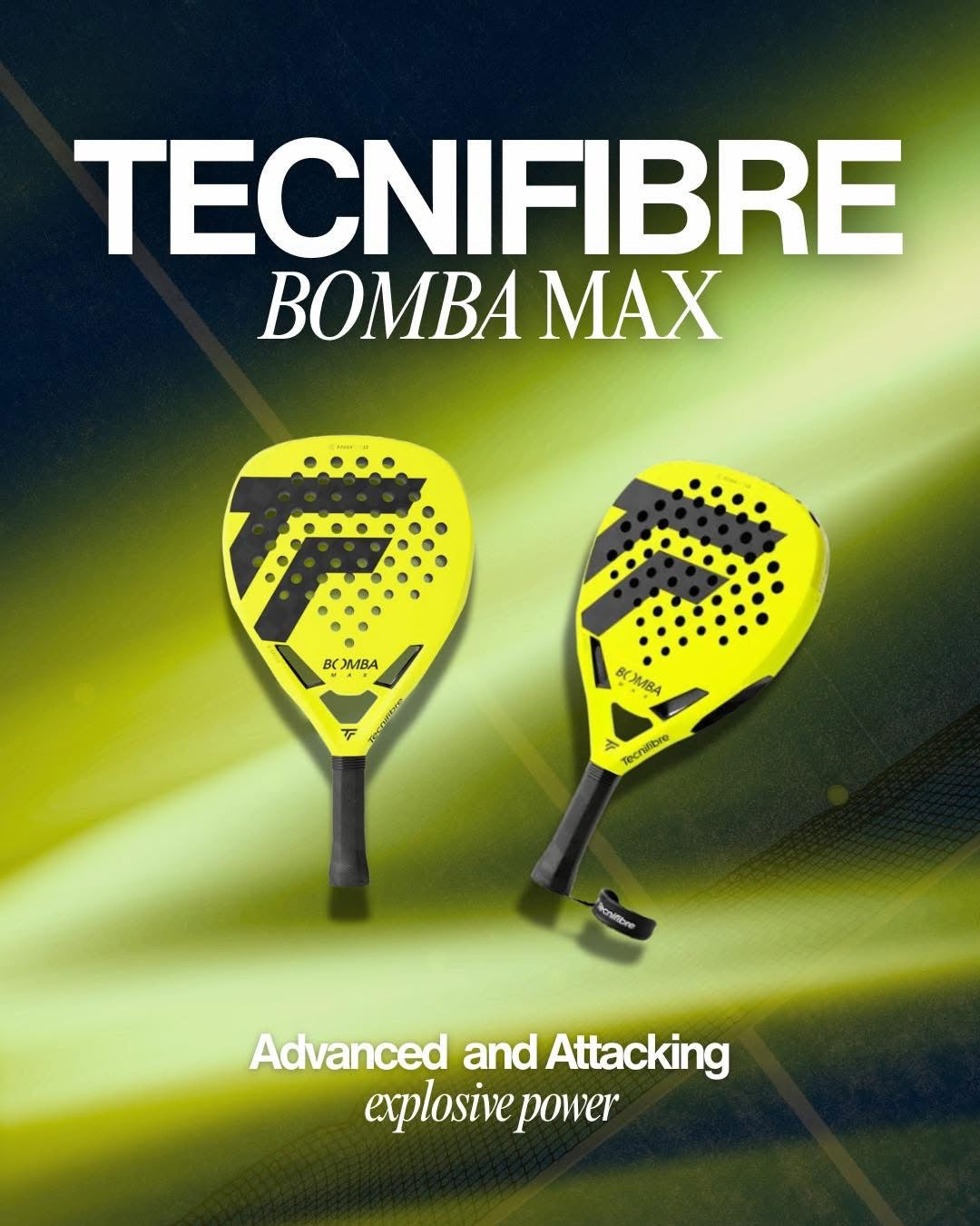 Pala de pádel Tecnifibre Bomba Max