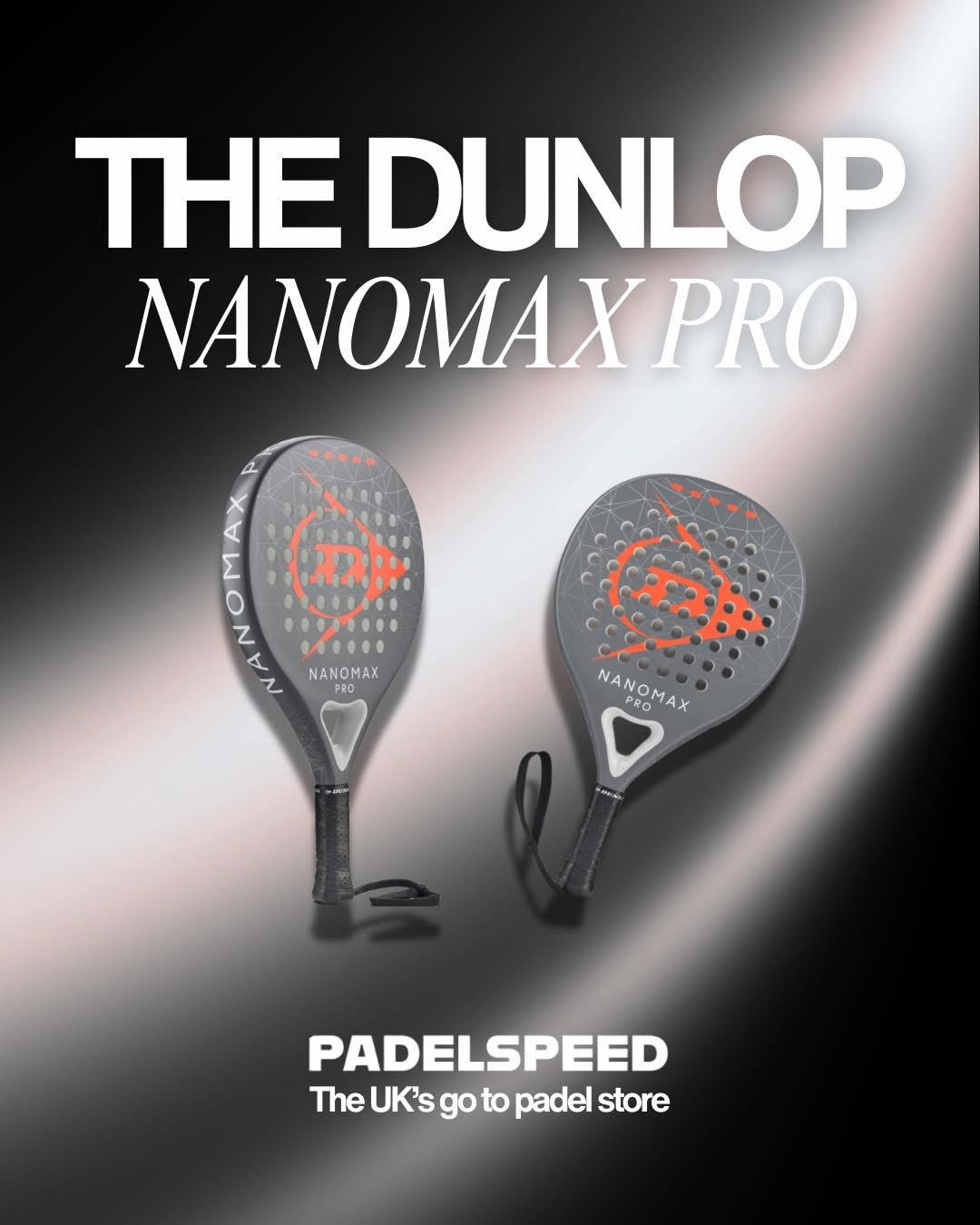Padel Racket Dunlop Nanomax Pro (2026)
