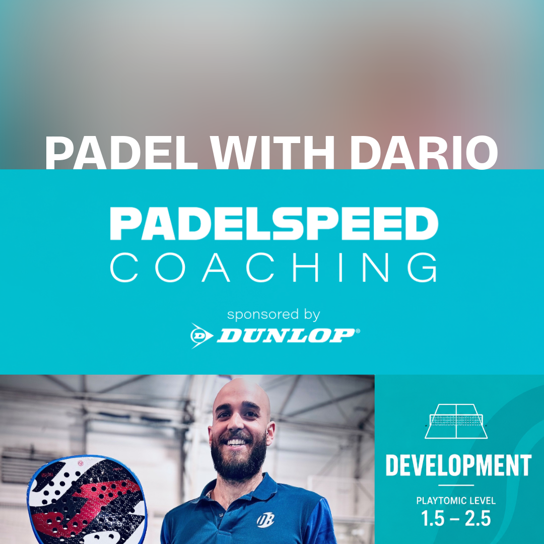 Padelspeed Coaching: Next Level Padel with Dario (Development), 1:30-2:30pm Fridays (Cardiff) - Padelspeed - UK padel and racket sports shop (Sports and outdoors, Paddle tennis)