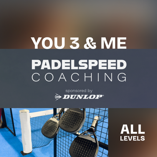 Padelspeed Coaching: '3 and Me', partido dirigido, martes de 18:00 a 19:00 h (Cardiff)