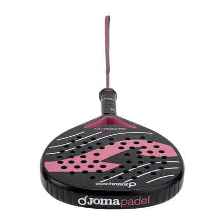 Padel Racket Joma Valkiria Flex Black/Pink (2026) - Padelspeed - UK padel and racket sports shop (Sports and outdoors, Paddle tennis)