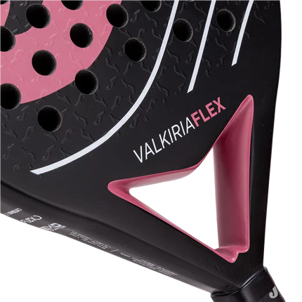 Padel Racket Joma Valkiria Flex Black/Pink (2026) - Padelspeed - UK padel and racket sports shop (Sports and outdoors, Paddle tennis)