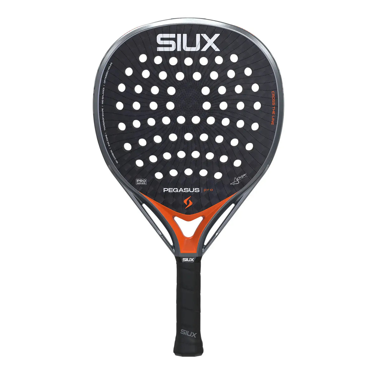 Padel Racket Siux Pegasus Pro Orange Pro by Alex Chozas (2026) - Padelspeed - UK padel and racket sports shop (Sports and outdoors, Paddle tennis)