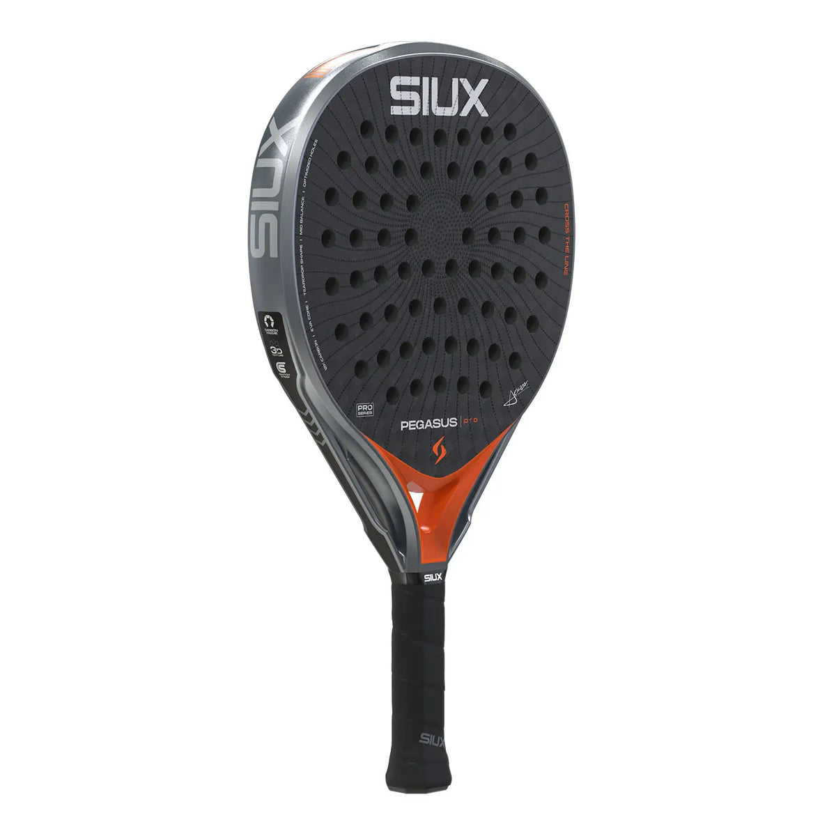 Padel Racket Siux Pegasus Pro Orange Pro by Alex Chozas (2026) - Padelspeed - UK padel and racket sports shop (Sports and outdoors, Paddle tennis)