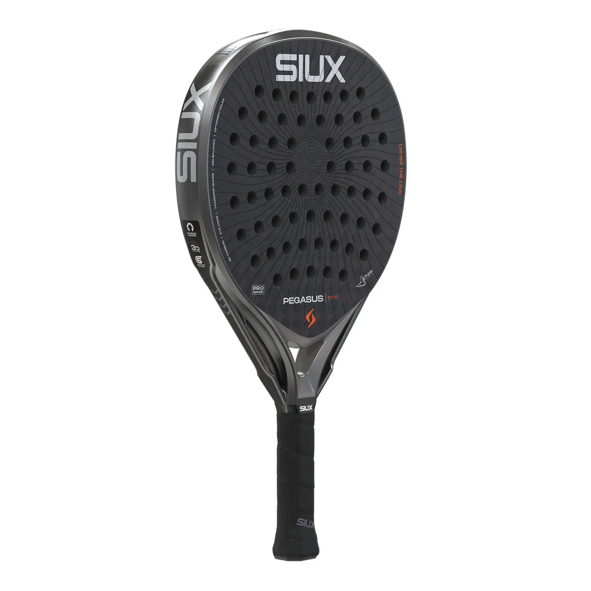 Padel Racket Siux Pegasus Pro Storm Grey (2026) - Padelspeed - UK padel and racket sports shop (Sports and outdoors, Paddle tennis)