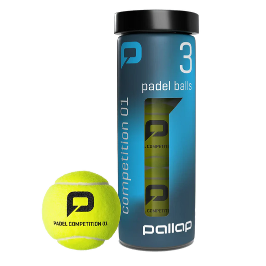 Padel Balls Pallap Competition- 3 Ball Tube