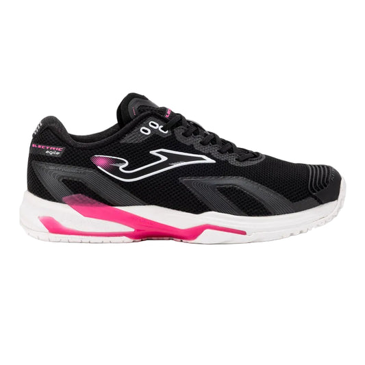 Women's Joma Electric Hard Court Tennis Shoes (Black) - Padelspeed - UK padel and racket sports shop (Shoes and accessories, Shoes)