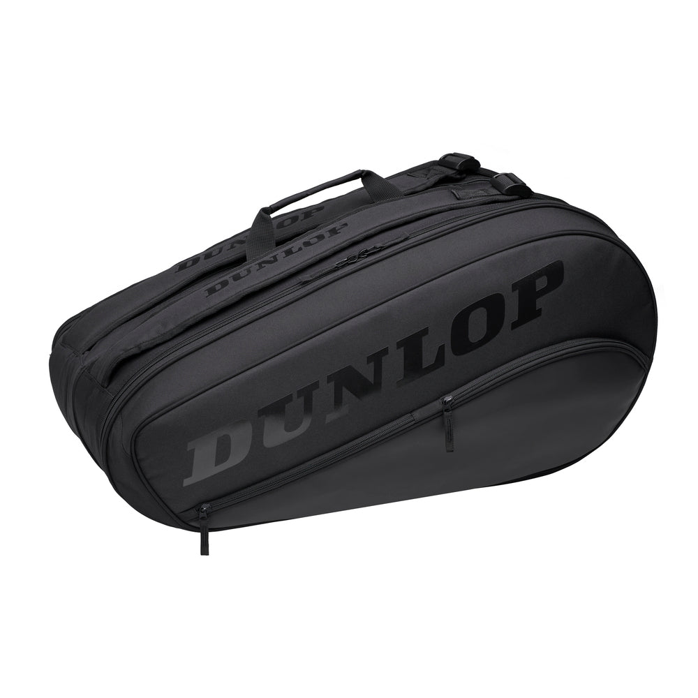 Racket Bag Dunlop 8-Racket Team (Black) - Padelspeed - UK padel and racket sports shop (Sports & Outdoors)