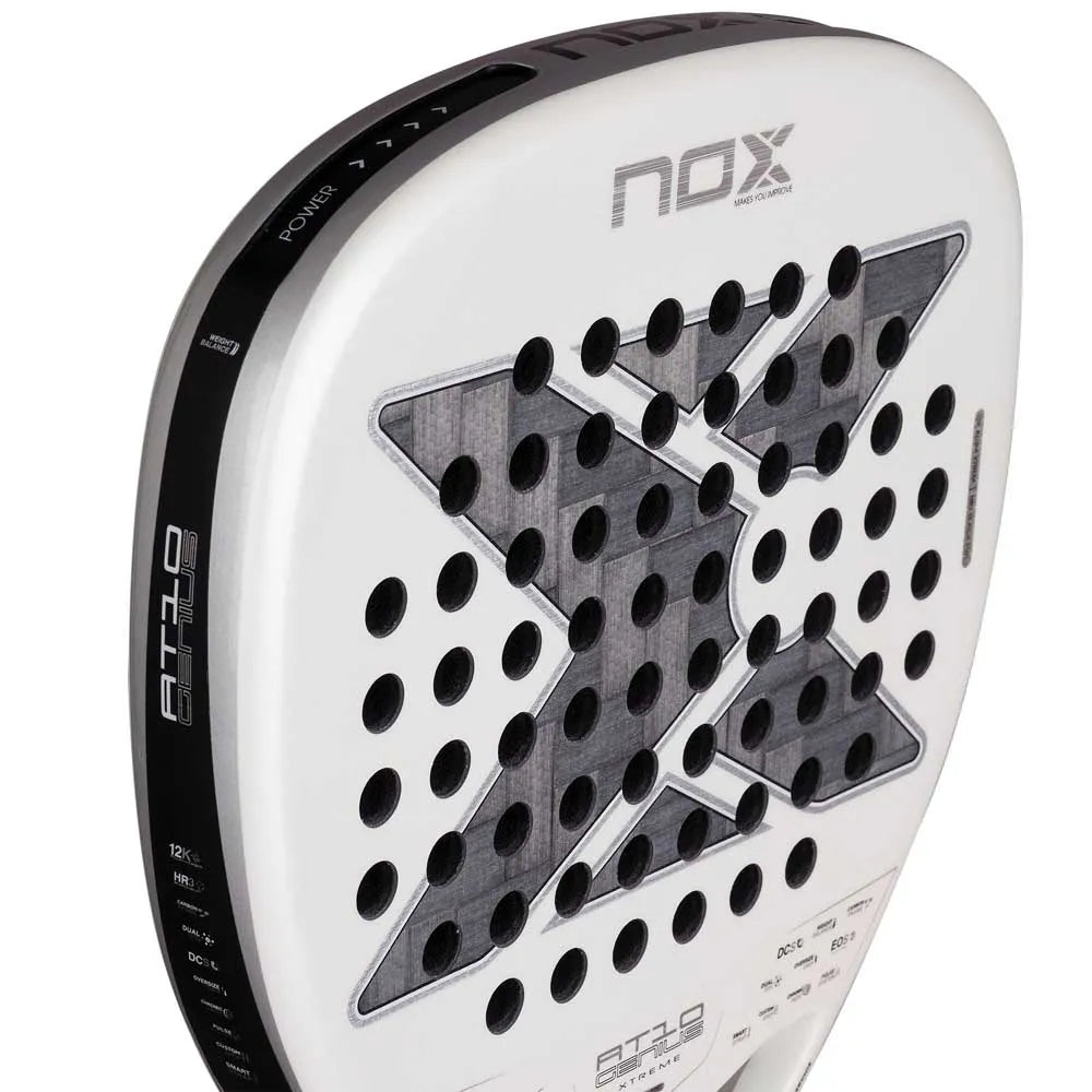 Padel Racket NOX AT10 Genius Attack 12K Alum Xtrem by Agustin Tapia (2026) - Padelspeed - UK padel and racket sports shop (Sports and outdoors, Paddle tennis)