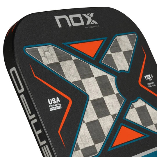 Pickleball Paddle NOX Luxury Tempo - Padelspeed - UK padel and racket sports shop (Sports & Outdoors)