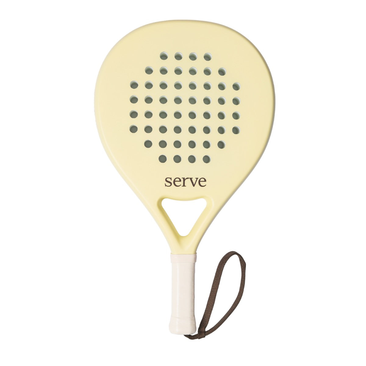 Padel Racket Serve Pastel Yellow