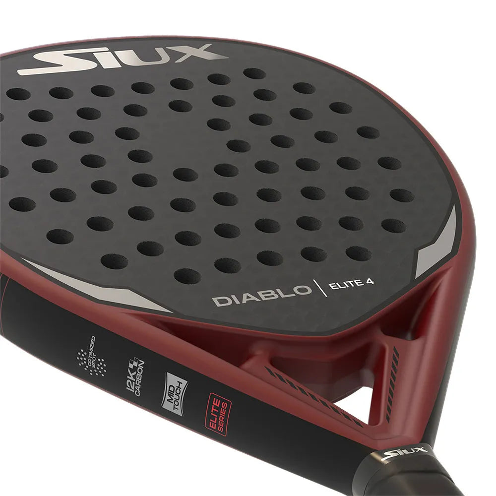Padel Racket Siux Diablo Elite 4 - Padelspeed - UK padel and racket sports shop (Sports and outdoors, Paddle tennis)