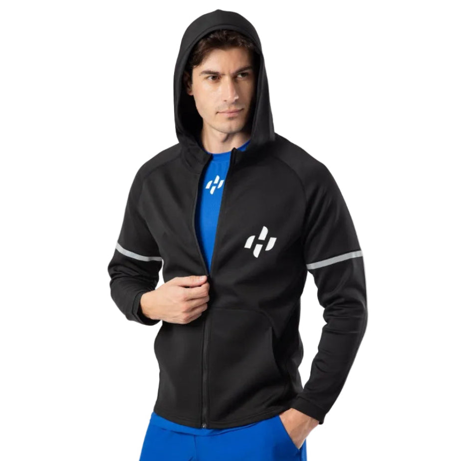 Men's Hirostar Training Jacket (Black) - Padelspeed - UK padel and racket sports shop (Sports and outdoors, Sports clothing)